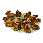 17. Charcoal Chicken Wings 